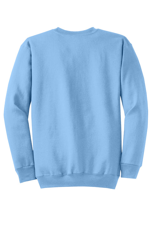 The Road Less Traveled - Light Blue Port & Company Unisex Softstyle® Midweight Crewneck Sweatshirt