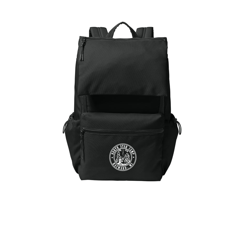 NSC-101 | NORTH STAR CAMP - Black Port Authority Matte Oxford Backpack