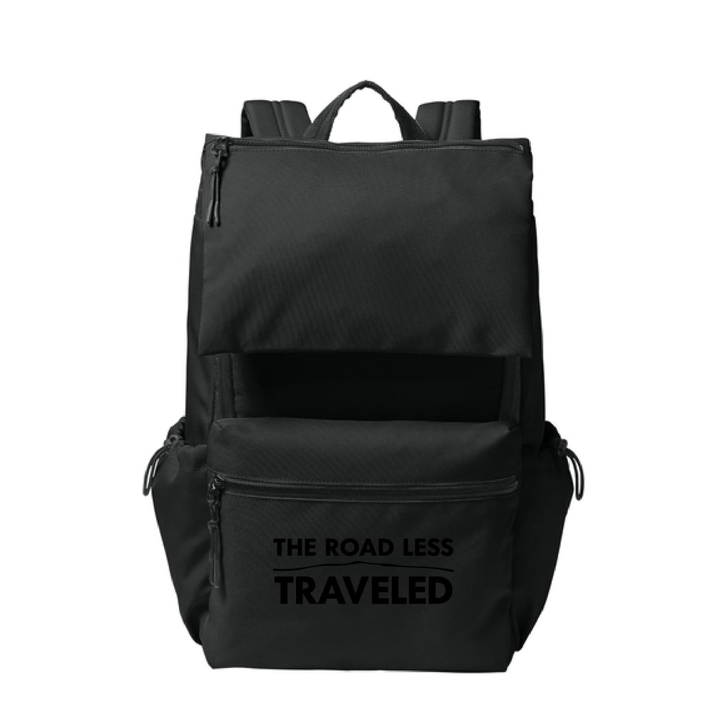 The Road Less Traveled - Matte Oxford Backpack