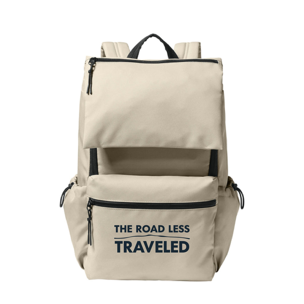 The Road Less Traveled - Matte Oxford Backpack