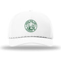 North Star - White/White Black Richardson Laser Perf Performance Rope Cap