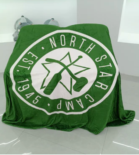 NSC-220 | NORTH STAR CAMP - Sport Grey GildanÂ® Heavy Blendâ„¢ Fleece Stadium Blanket