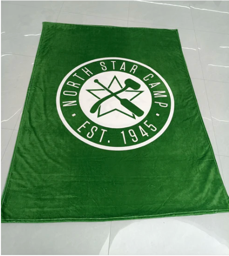 NSC-220 | NORTH STAR CAMP - Sport Grey GildanÂ® Heavy Blendâ„¢ Fleece Stadium Blanket