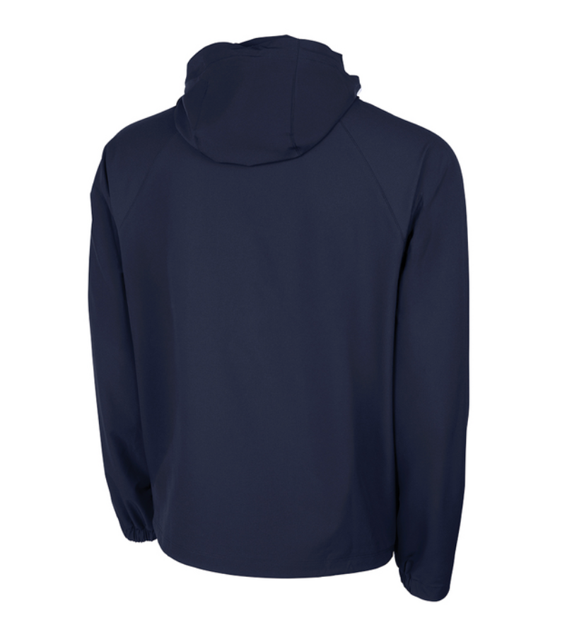 The Road Less Traveled - Men's Navy Stretch Anorak Charles River Jacket