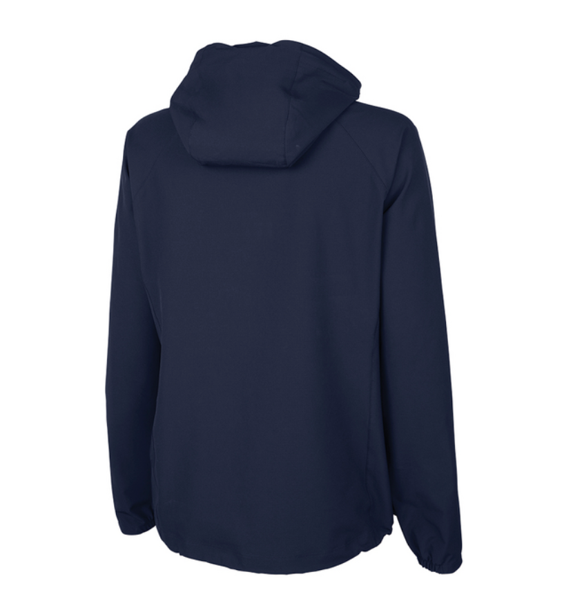 The Road Less Traveled - Women's Navy Stretch Anorak Charles River Jacket