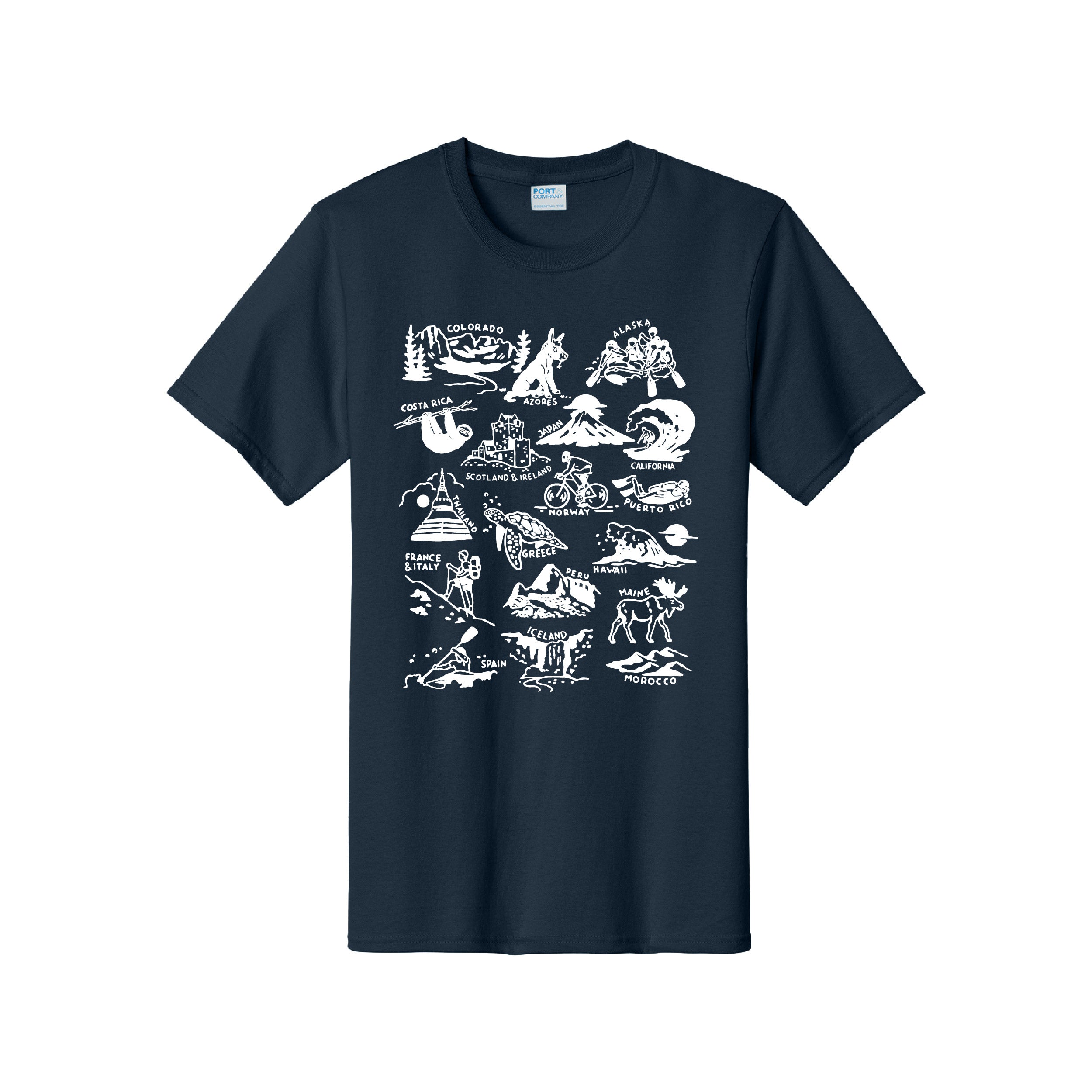 Discover The World Tee