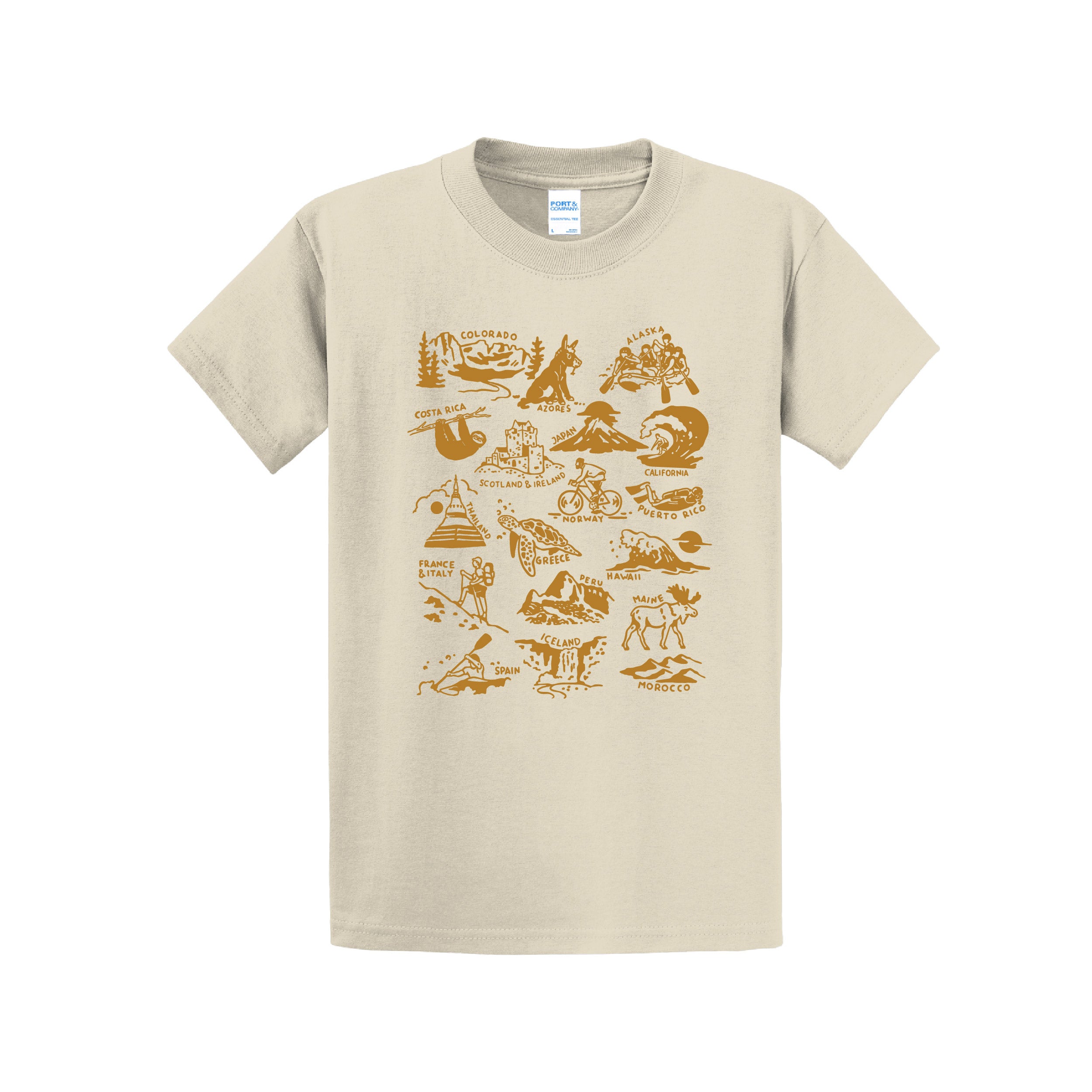 Discover The World Tee