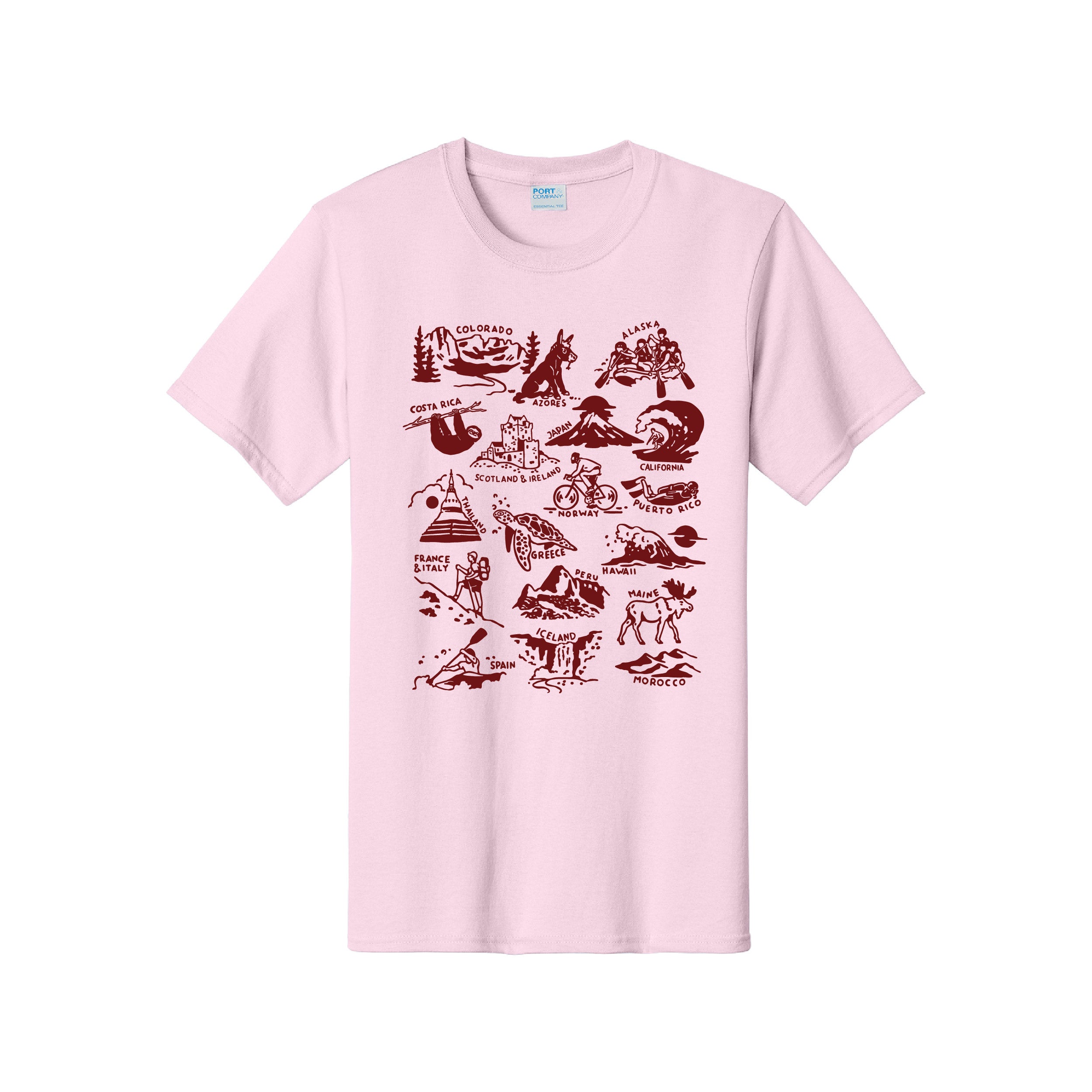 Discover The World Tee