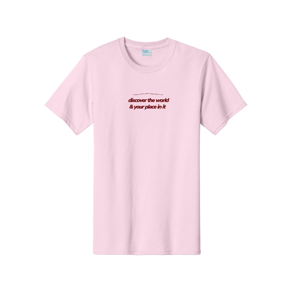 Discover The World & Your Place In It Tee