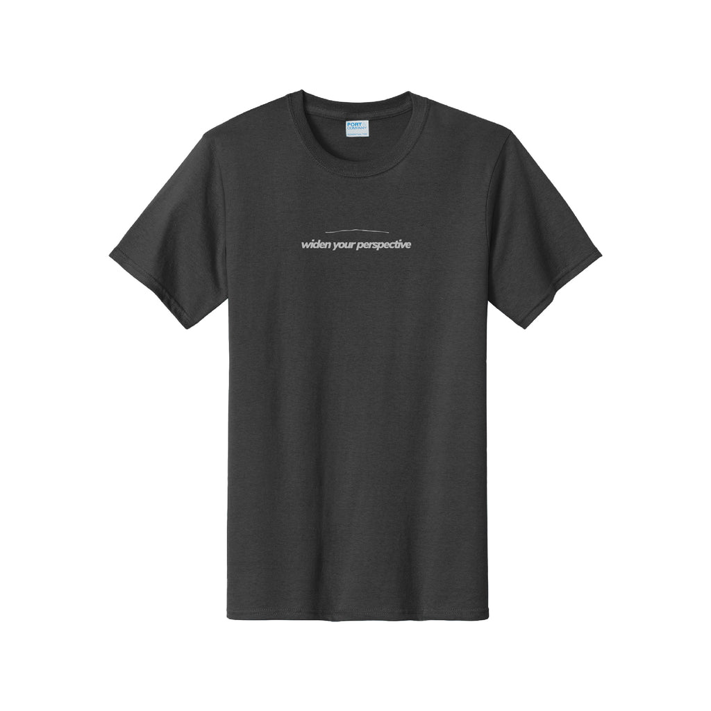 Widen Your Perspective - Charcoal Port & Co™ Essential Tee